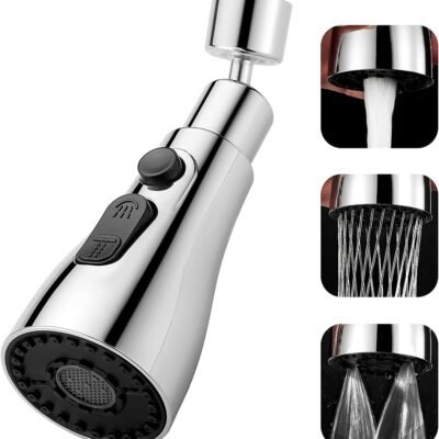 Turbo Flex 360° Flexible Faucet Sprayer