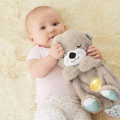 Breathing Otter Plush Sleep Toy