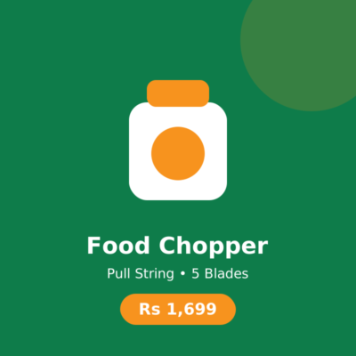 Manual Food Chopper (Pull String)